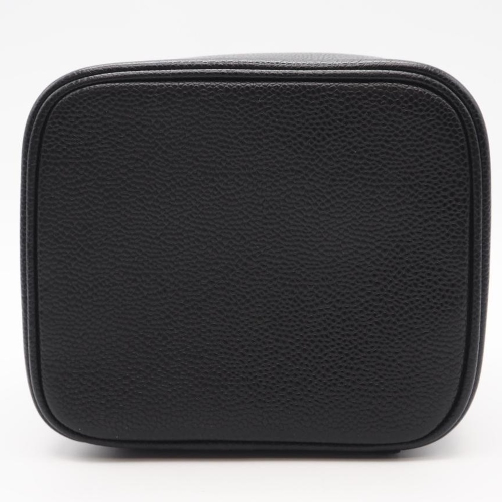 CHANEL Black Caviar Leather Logo Vanity Bag - Picture 6 of 12